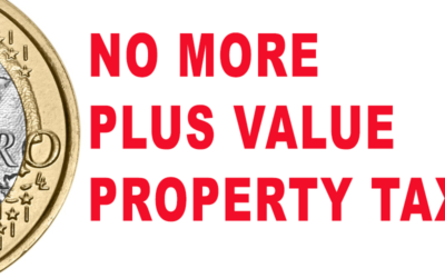 The End Of Plus Value Property Tax!